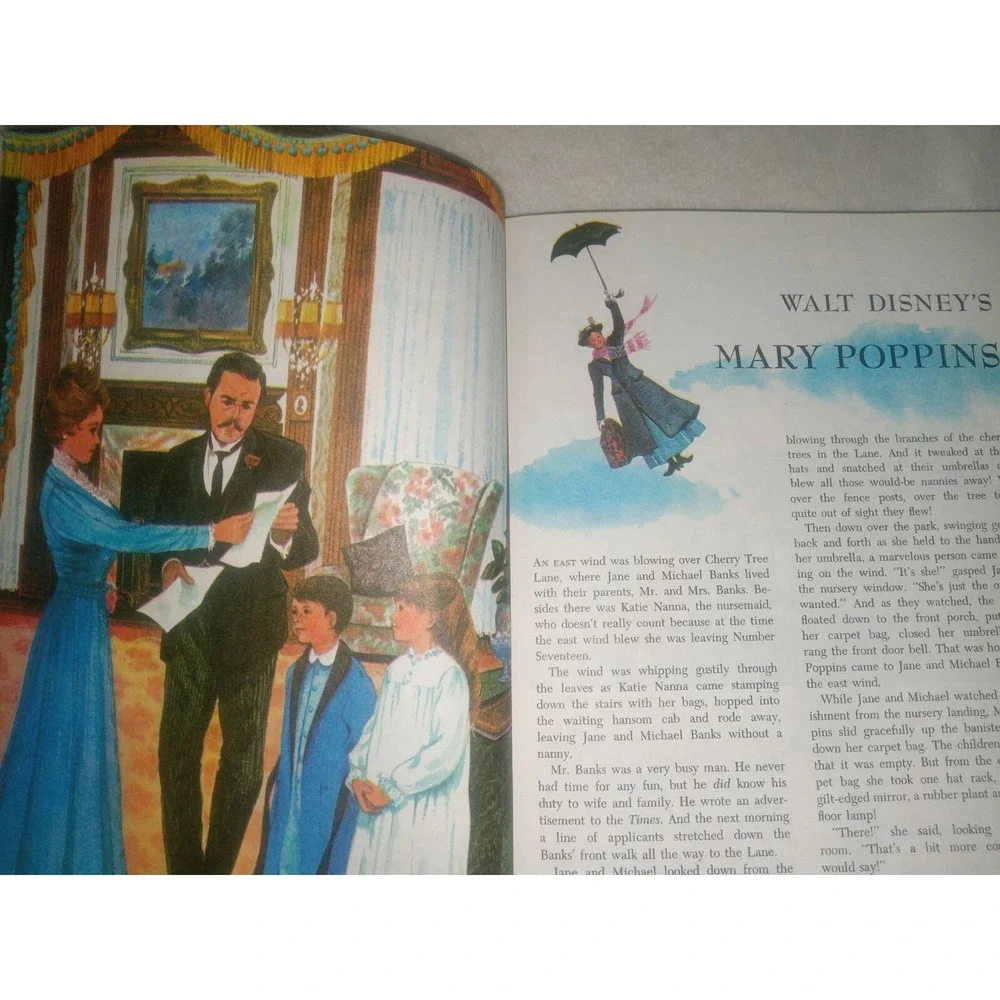 Vintage Walt Disney's Stories‎ From Other Lands Childrens Book Hardcover HC 1965